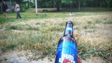 confession: not only was i judging the culprits for littering but for also drinking bad beer! #MICraftBeer
