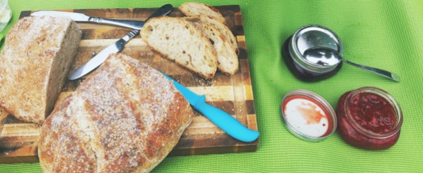 bread + jams! #homemade #nosh